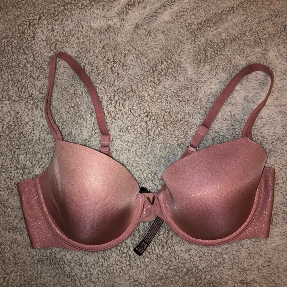 Victoria's Secret Other - VS pink shimmer Lined Demi size 38C